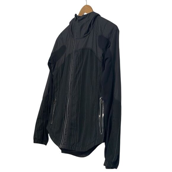 Lululemon Run: Get Up And Glow Full Zip Reversible Jacket Black 4 - Picture 3 of 15